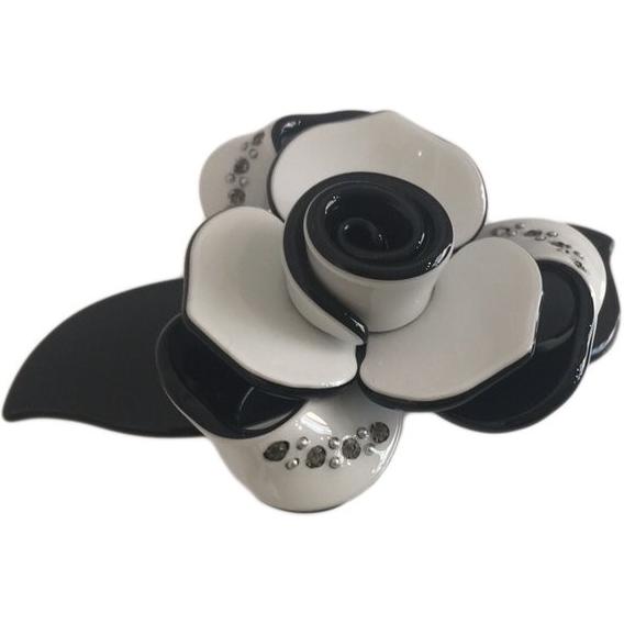 Moliabal, Haarklammer + Haarclips, Ebony&Ivory (Nr. 340)