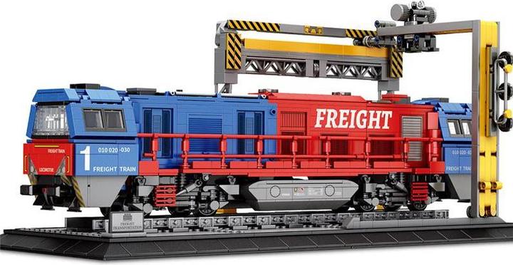 Lego City Treno Merci Rosso Mobabricks Set Di Carri Silo