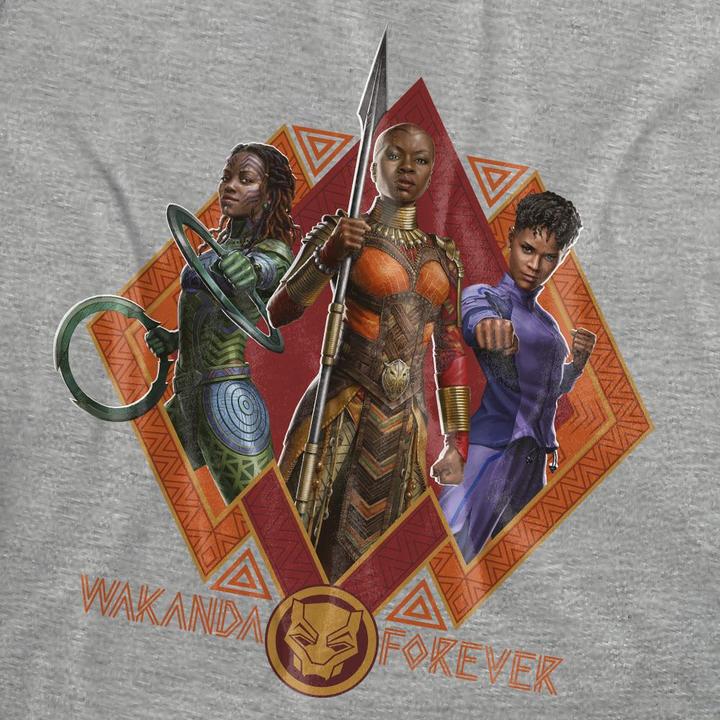 Produktbild Black Panther: Wakanda Forever TShirt meliert (M)