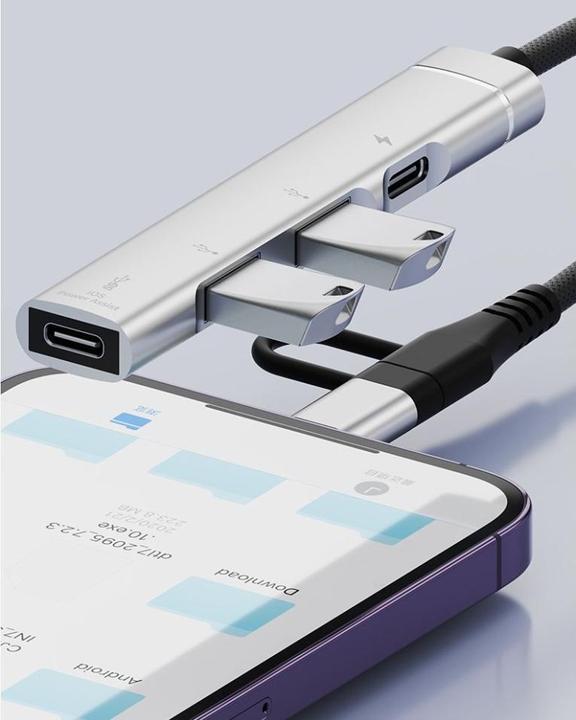 Produktbild PowerGuard 6-in-1 OTG Adapter (Lightning, USB Typ C)
