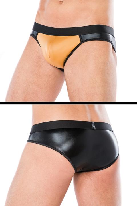 Andalea Slip schwarz/gelb MC/9066 von (4XL)