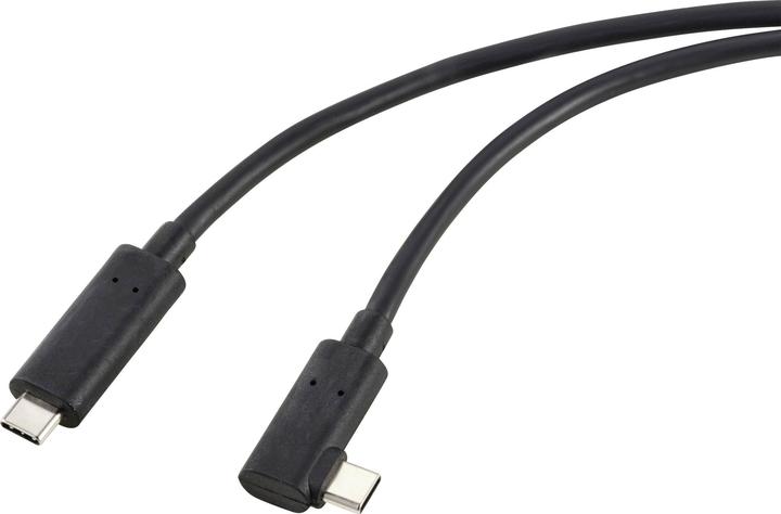 Renkforce USB-C® Display Cable USB 3.2 Gen2 (USB 3.1 Gen2) USB-C® Plug 10m Black RF-5625884 (10 m, USB 3.2 Gen 2, 60 W)
