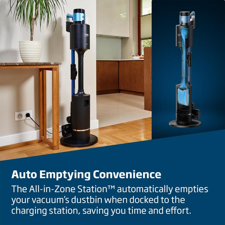 Actual product image Beko VRT96425VD PowerClean™ CyclonStorm™ Cordless 2-in-1 Vacuum Cleaner with All-In-Zone