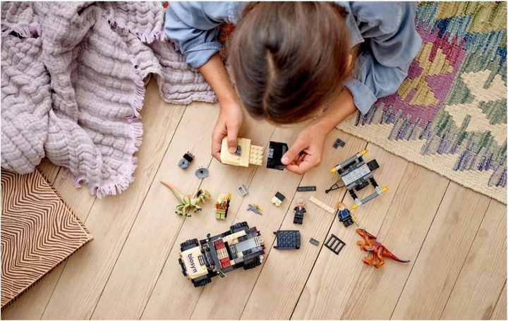 Immagine prodotto LEGO Trasporto Pyroraptor & Dilophosaurus (76951, LEGO Jurassic World, Set LEGO rari)