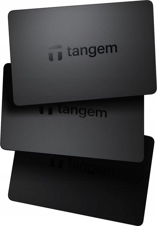 Actual product image Tangem 2.0 - 3 Card Set (Bitcoin, Others)
