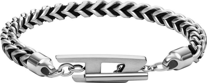 Image du produit Diesel Armband CHAIN BRACELET (17.50 cm, Acier inoxydable, Nylon)