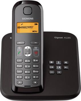 Produktbild Gigaset AS285, Basis mit Mobilteil, ECO DECT