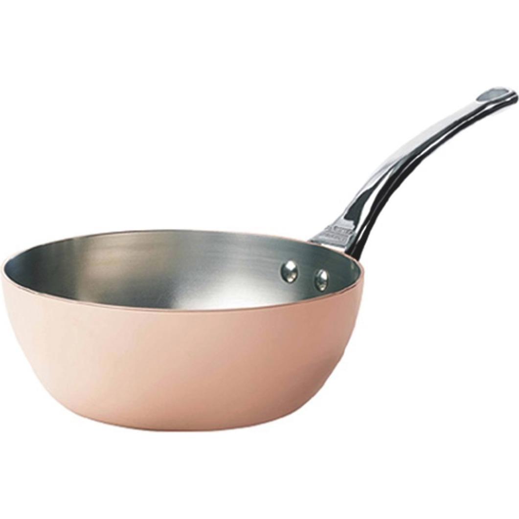 De Buyer Argento/Rame Padella Inocuivre Sauté, Padella + Pentola,