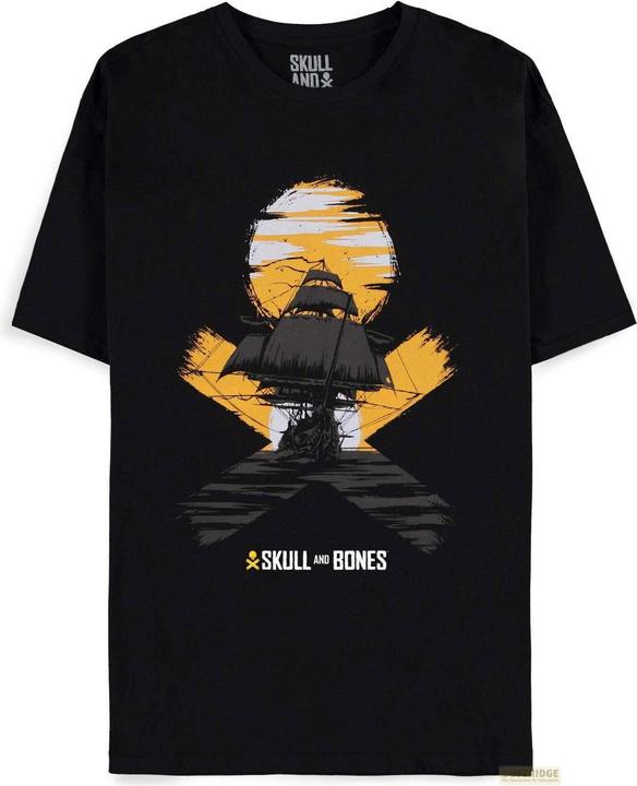 Difuzed Skull and Bones T-Shirt Crossbones (L) (L)