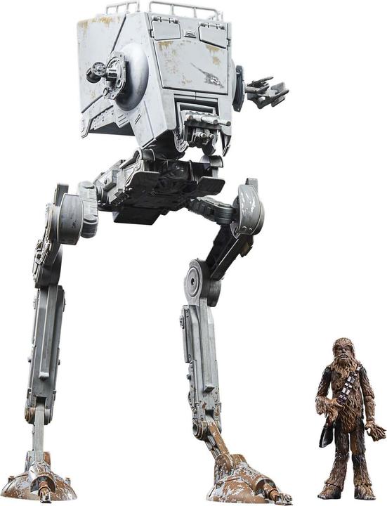 Immagine prodotto Hasbro Veicolo della collezione vintage di Star Wars Episodio VI con action figure AT-ST e Chewbacca