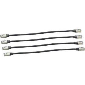 Hager Patchkabelset (S/FTP, CAT6, 0.30 m), Netzwerkkabel