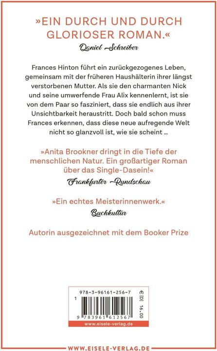 Produktbild Seht mich an (Deutsch, Anita Brookner, Herbert Schlüter, Daniel Schreiber, 2025)