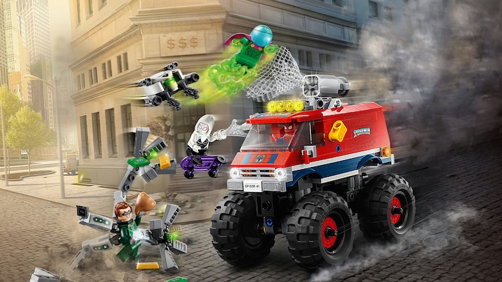 Image du produit LEGO Le camion monstrueux de Spider-Man contre Mysterio (76174, LEGO Marvel)