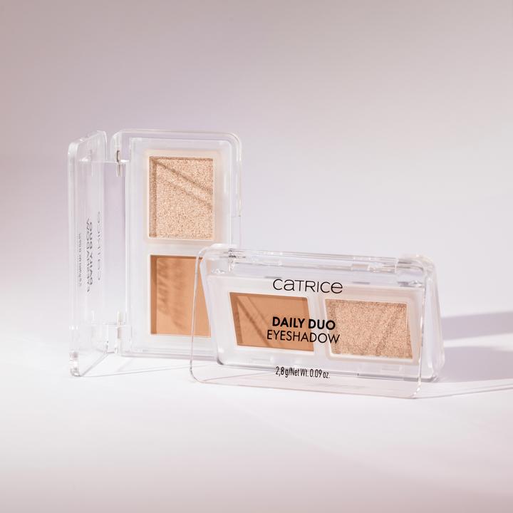 Produktbild Catrice Daily Duo Eyeshadow (#EEA86F, #FCCB97, 010, Braun, Everyday Nude)