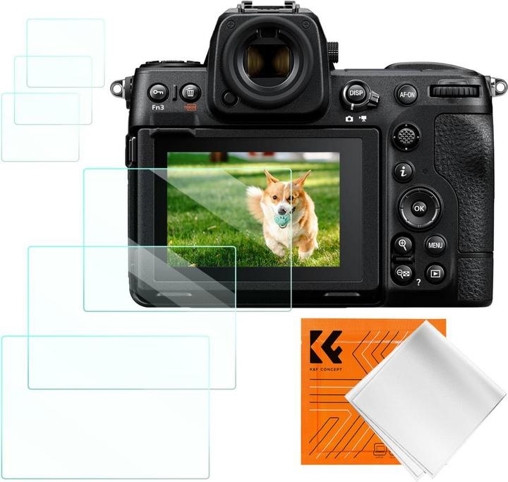 Produktbild K&F Concept Camera Screen Protector*3, with Hot Shoe Level*3, for Nikon Z9 Z8