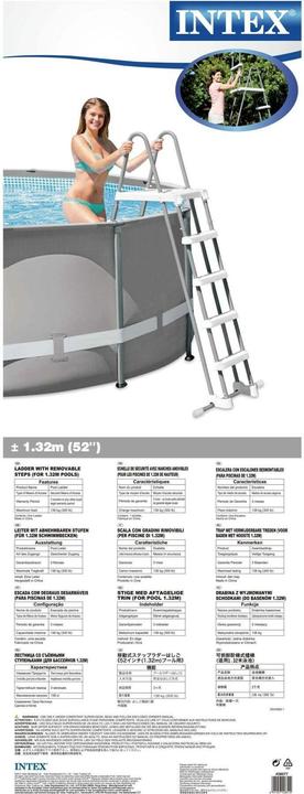 Actual product image Intex Entry ladder