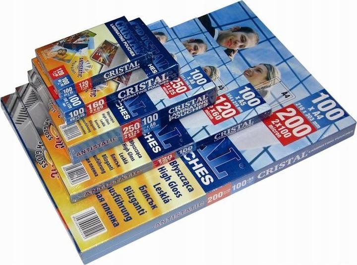 Argo Self-adhesive laminating film 54X86mm 335412 125mic 100 pcs (100 Piece, 125 µm)