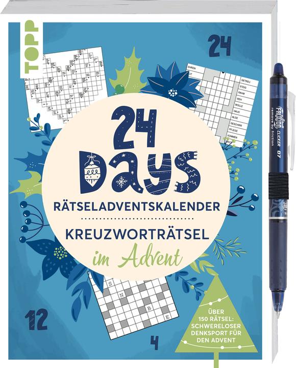 Actual product image 24 Days Kreuzworträtsel im Advent