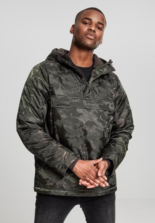 Produktbild Urban Classics Padded Camo Pull Over Jacket (S)
