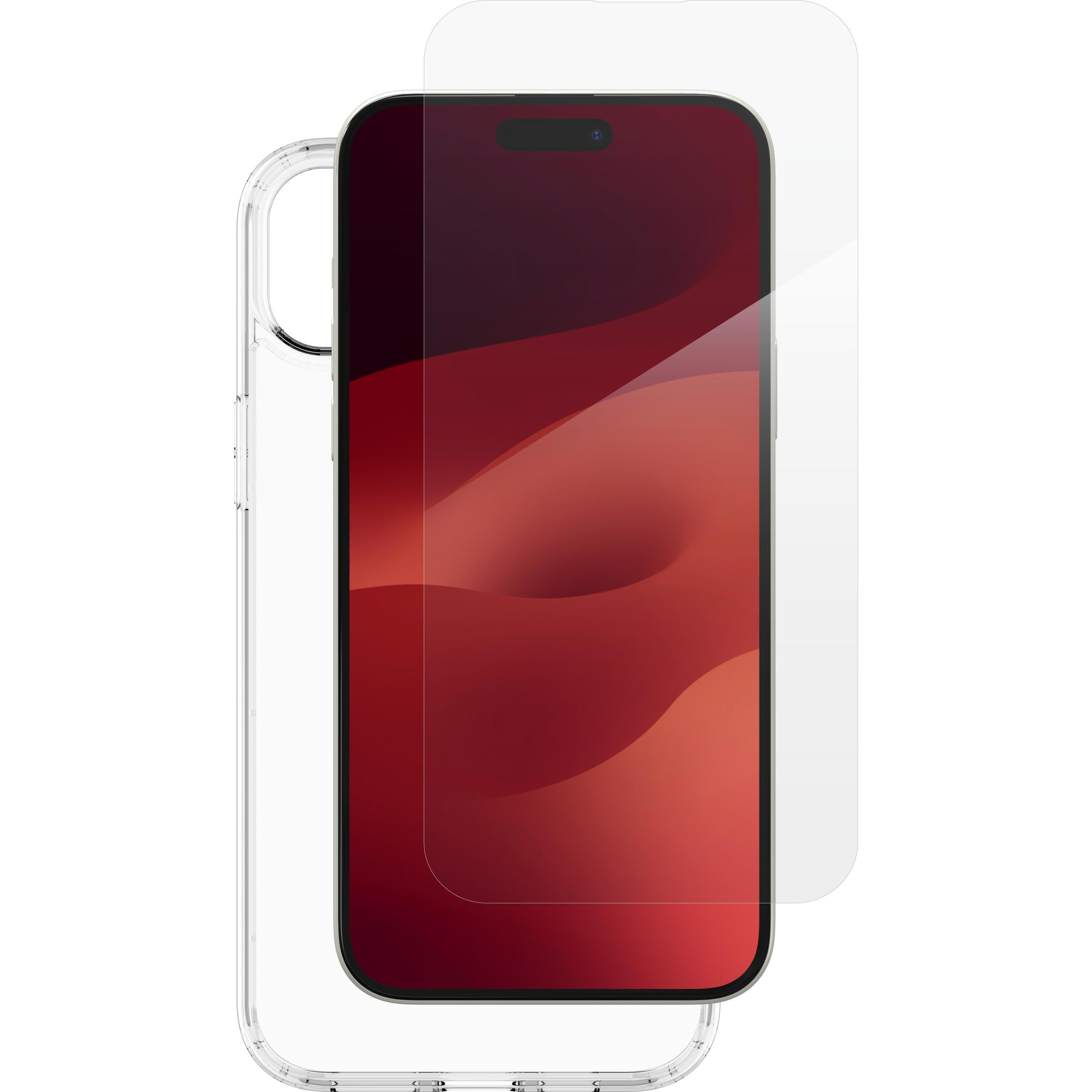 Thumbnail - Zagg Invisibleshield Bndl Glass (1 Stück, Apple iPhone 15 Plus), Smartphone Schutzfolie, Transparent