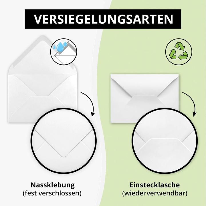 Actual product image Neuser Papier Briefumschläge DIN C6 (200 Stück) (C6, 200 x)