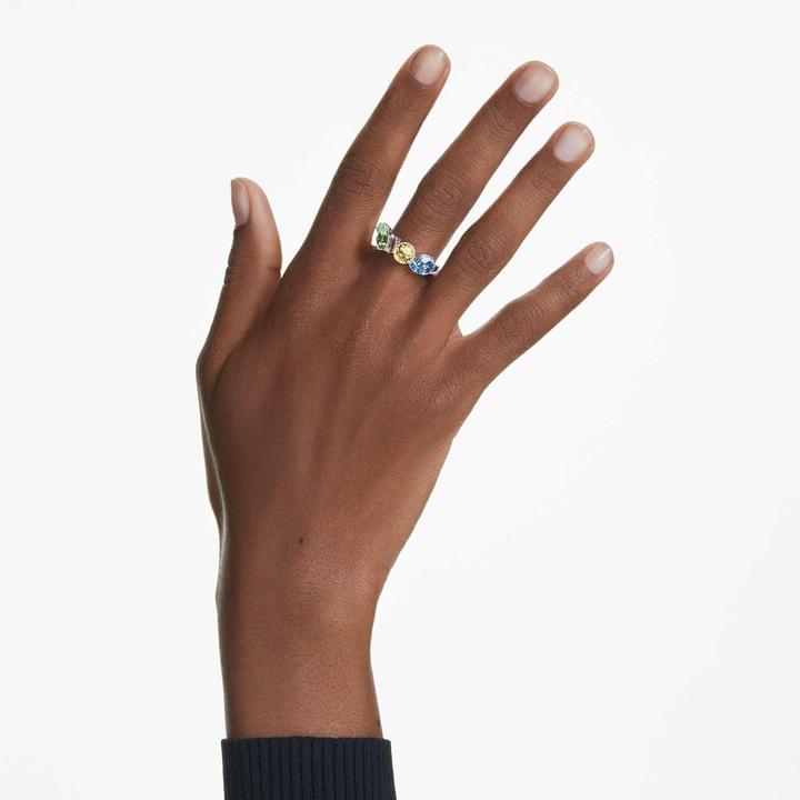 Actual product image Swarovski Gema Cocktail Ring Various cuts Multicoloured (55)