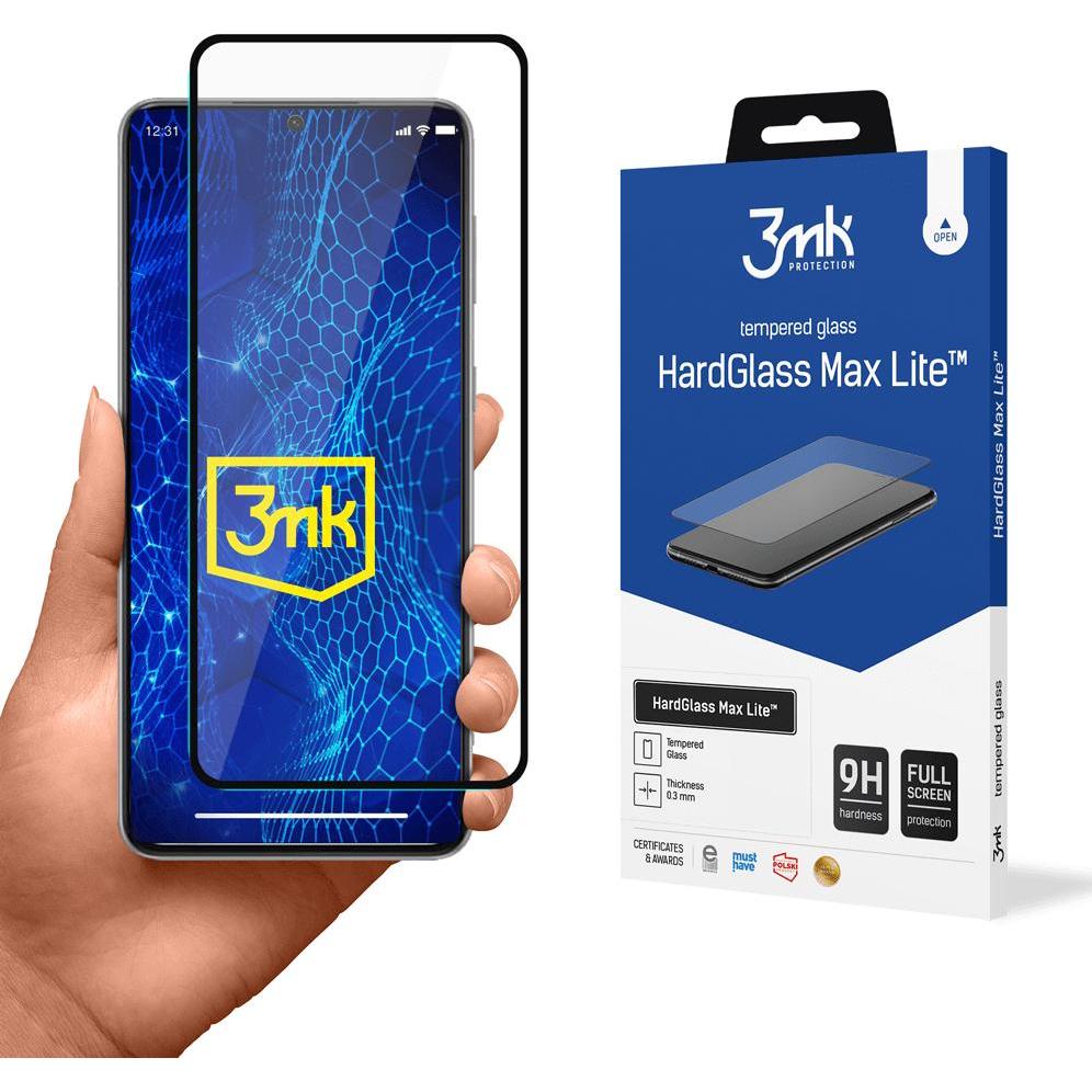 Thumbnail - 3MK HardGlass Max Lite for Samsung Galaxy S21 Plus 5G black frame (1 Stück, Samsung Galaxy S21), Smartphone Schutzfolie,...