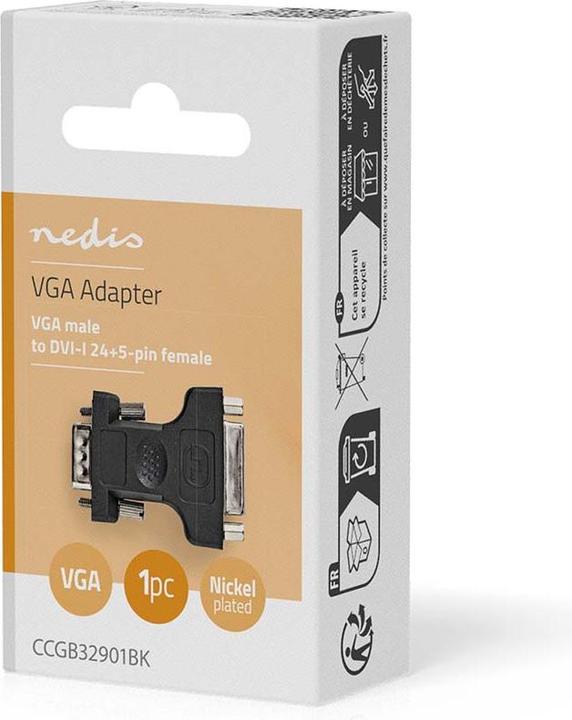 Produktbild Nedis VGA - DVI VGA Adapter Mac ho - DVI-I Buchse 24+5 (DVI)
