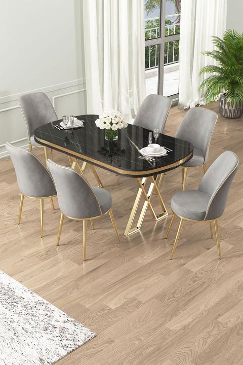 Actual product image Hanah Home Lai Dining TableChairs Set