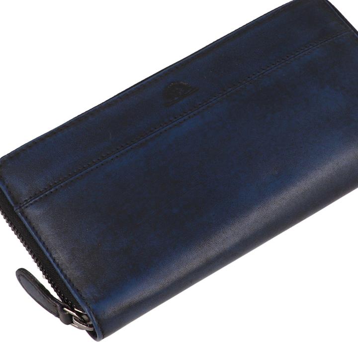 Actual product image Greenburry Destressed Geldbörse RFID Schutz Leder 19 cm