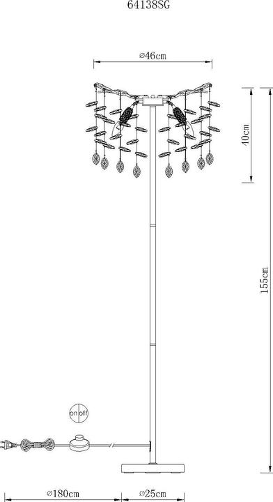 Image du produit Globo Queena (E14)