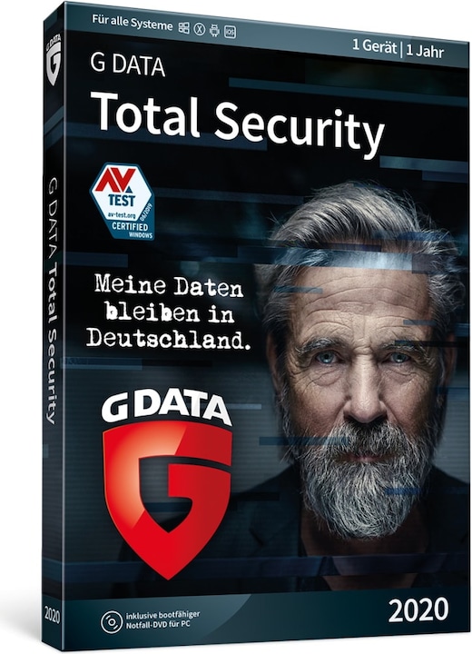 Actual product image Gdata Total Security (1 User, 3 Devices/Users, 12 months)