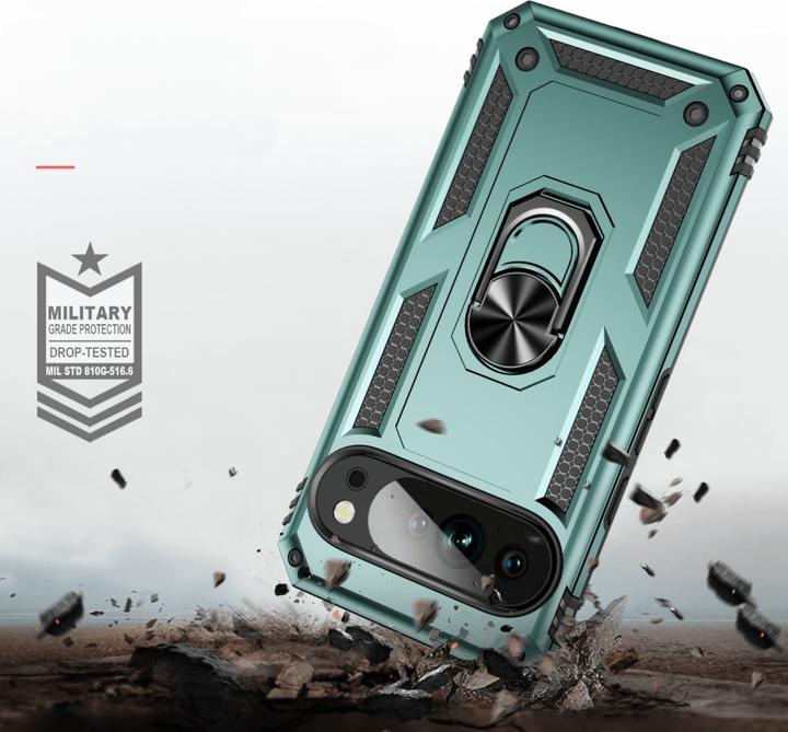 Actual product image Cover-Discount Google Pixel 10 / 10 Pro - Robustes Back Cover mit Kickstand (Google Pixel 10 Pro, Google Pixel 10)