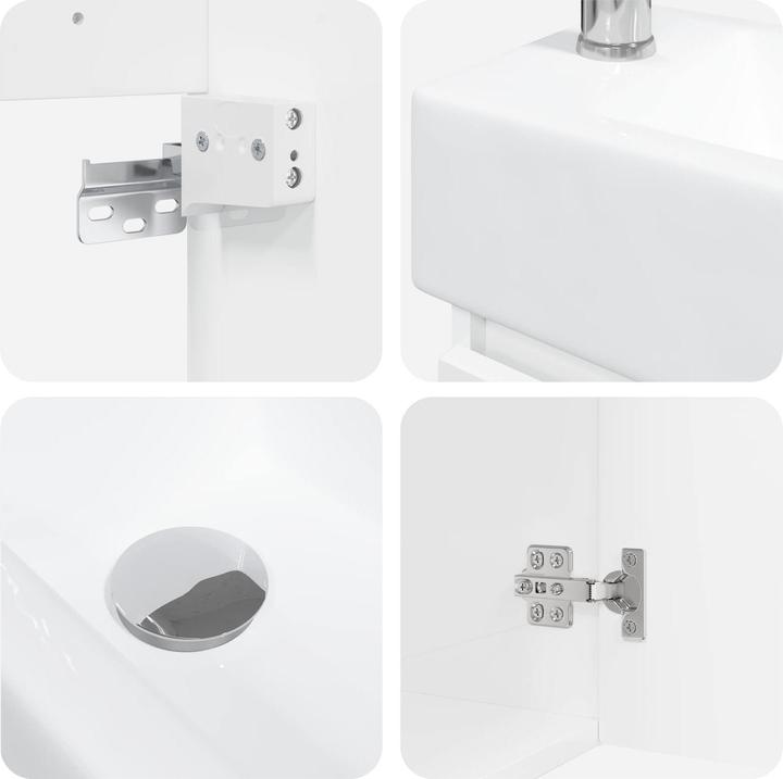 Produktbild vidaXL Badezimmer-Waschtisch (455 mm, 225 mm)