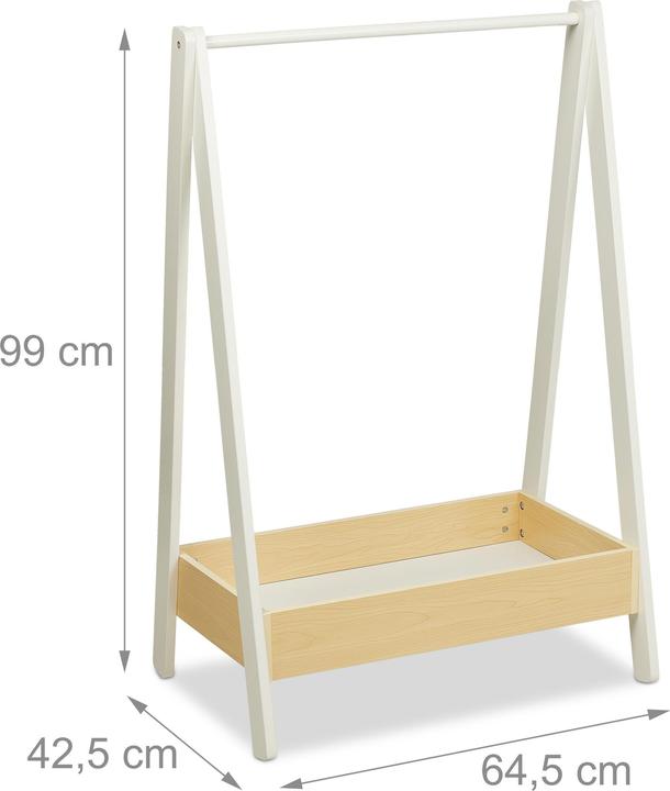 Productafbeelding Relaxdays Kapstok (64.50 x 42.50 x 99 cm)