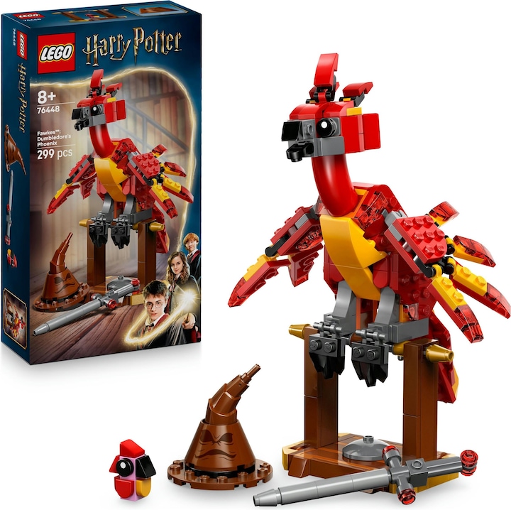 Produktbild LEGO Fawkes: Dumbledores Phönix (76448, LEGO Harry Potter)