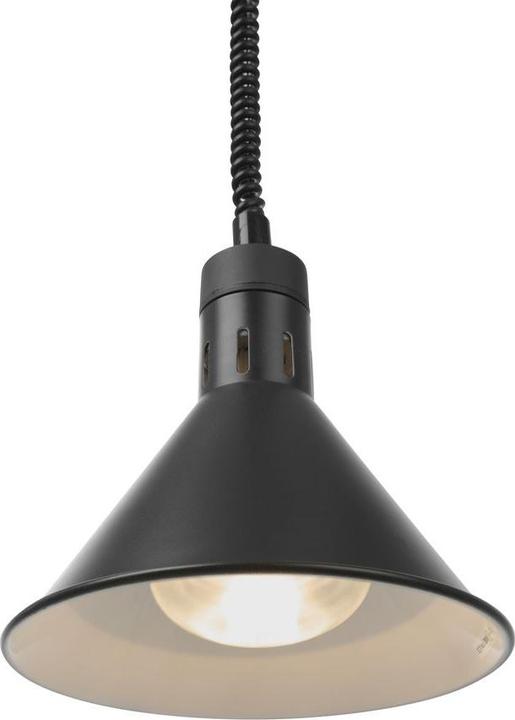 Productafbeelding Hendi Höhenverstellbare Wärmelampe, konisch,, Grün, 230V/250W, ⌀275x(H)250mm