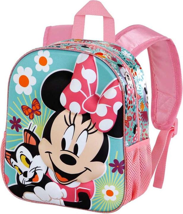 Produktbild Karactermania Disney Minnie Mouse Figaro-Small 3D Backpack, Pink, 26 x 31 cm, Capacity 8.5 L
