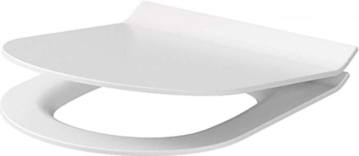 Actual product image Cersanit WC seat City with soft-closing mechanism, antibacterial and quick-release white