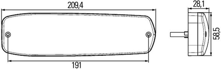 Produktbild Hella Rücklicht LED für AEBI DAF FAUN TAM ZIEGLER JUNGHEINRICH