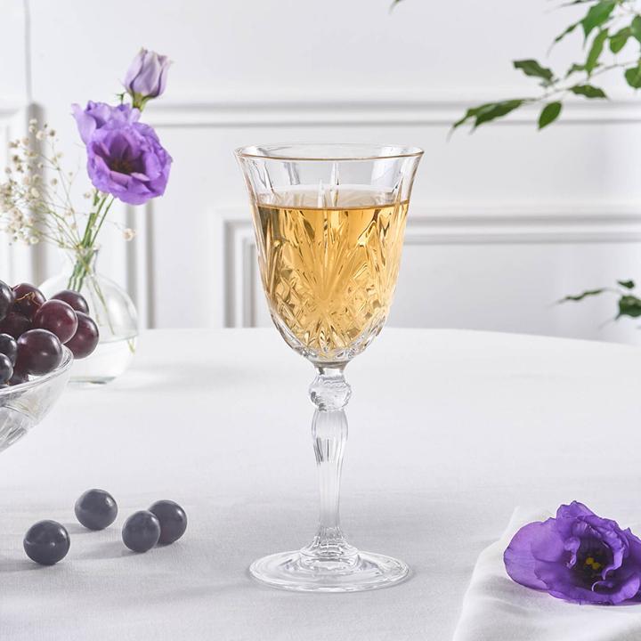 Produktbild Rcr Weinglas Melodia 6er Set (28 cl, 6 Gläser, Rotweingläser)