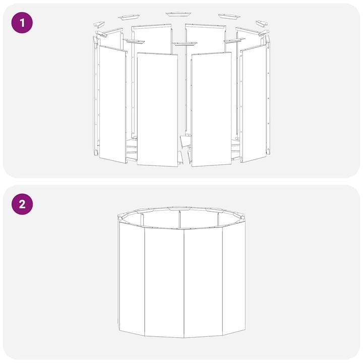 Produktbild vidaXL Garten-Pflanzgefäss