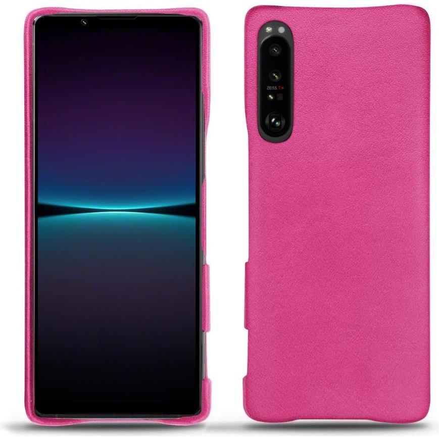 Noreve Lederschutzhülle (Sony Xperia 1 IV), Smartphone Hülle, Rosa