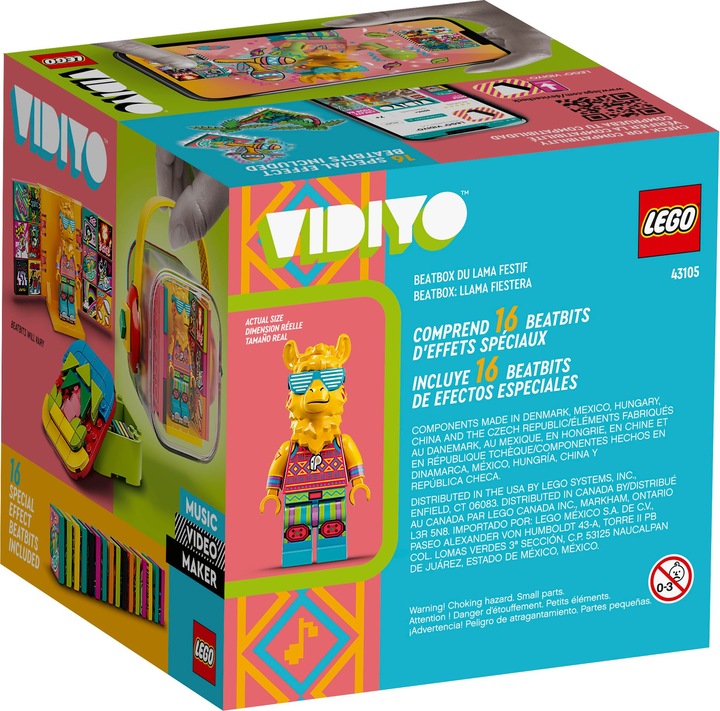 Produktbild LEGO Party Llama BeatBox (43105, LEGO Vidiyo)