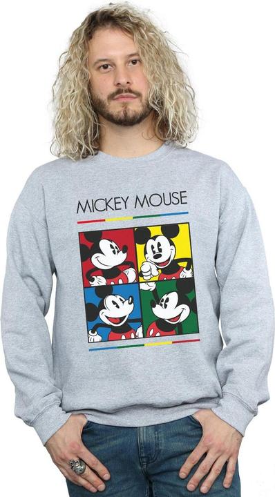 Produktbild Disney Mickey Mouse Square Colour Sweatshirt (3XL)