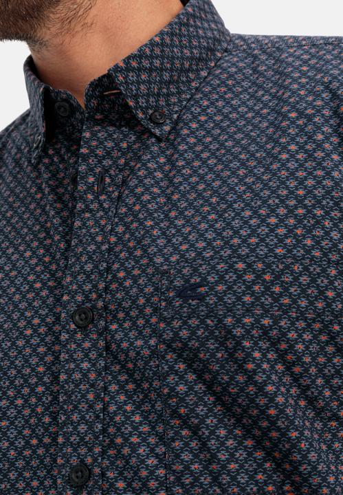 Produktbild Camel Active Langarmhemd mit Allover-Print (XL)