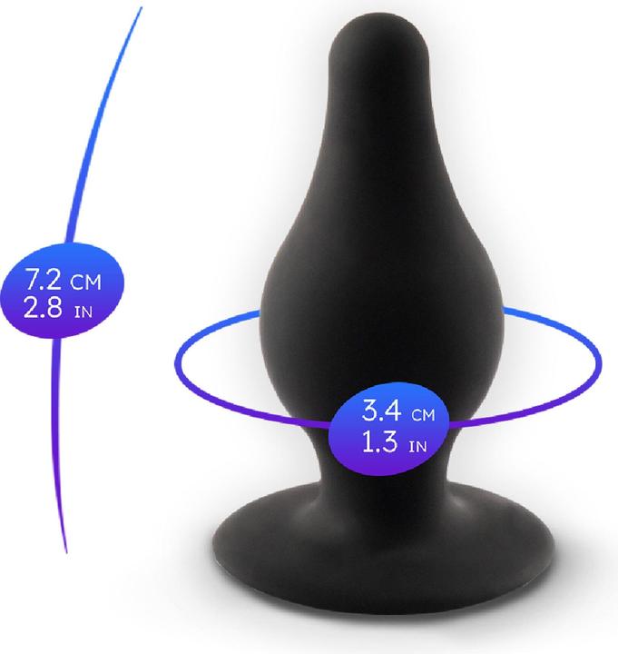 Actual product image Silexd Model 2 Silicone Plug S