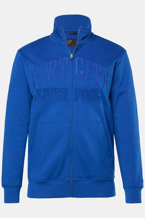 Produktbild JP1880 Sweatjacke, Stehkragen, Badges (L)