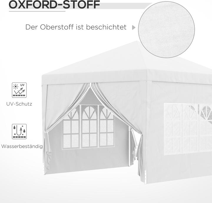 Actual product image Outsunny Folding pavilion (295 cm, 295 cm)