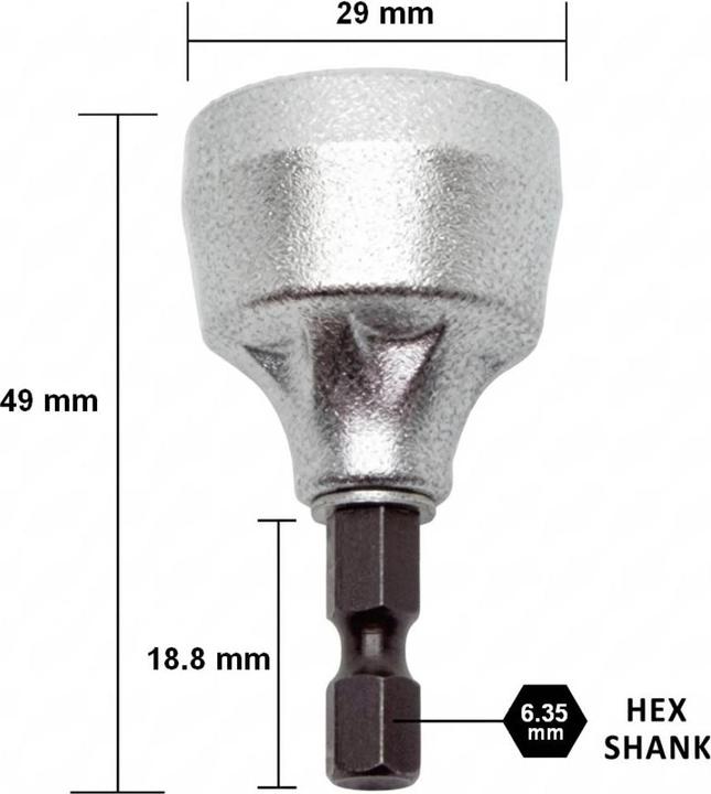 Produktbild Toolcraft Anfaswerkzeug (49 mm)